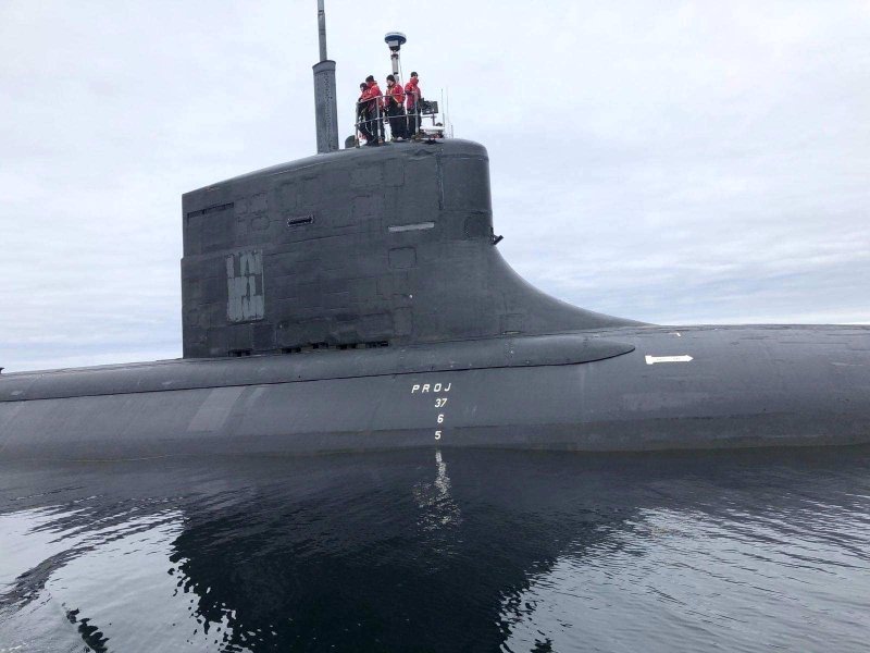 USS SSN-21 Sea Wolf Attack Submarine