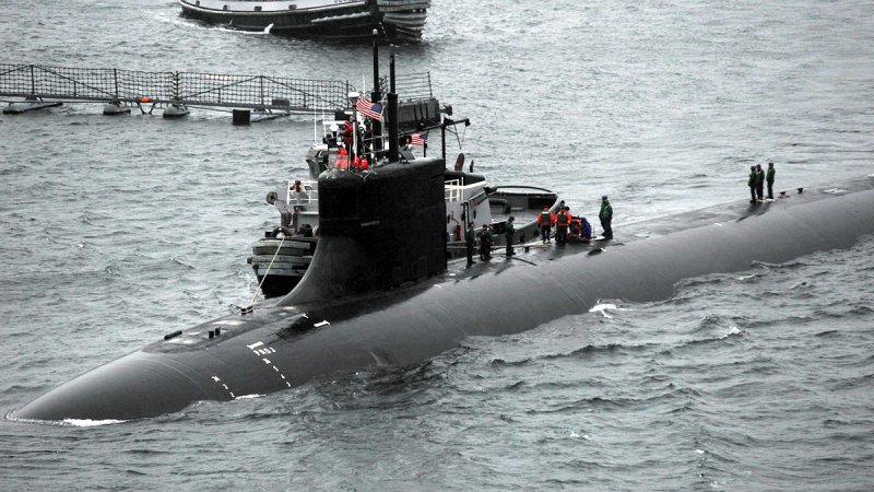 Подводной лодки USS Connecticut