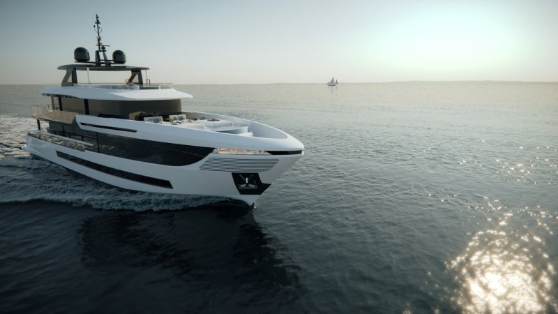Яхта Mangusta Oceano 43
