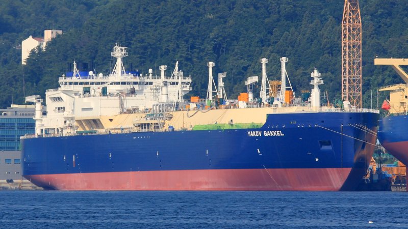 Яков Гаккель газовоз