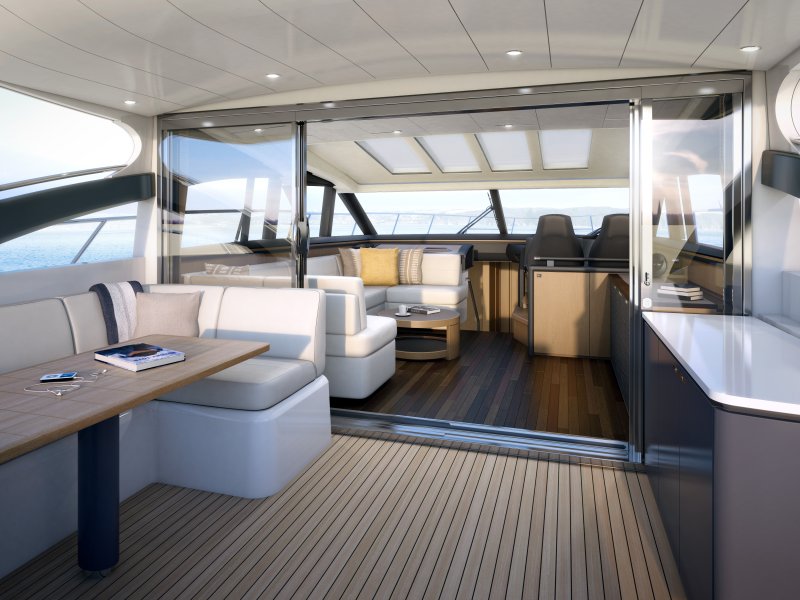 Яхта Princess v62 IBOAT