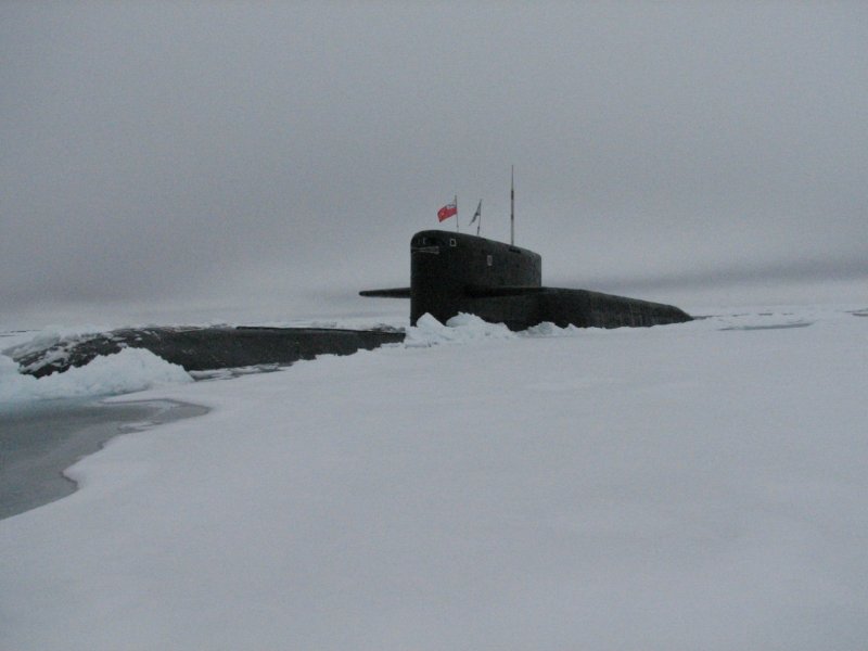667 БДРМ во льдах