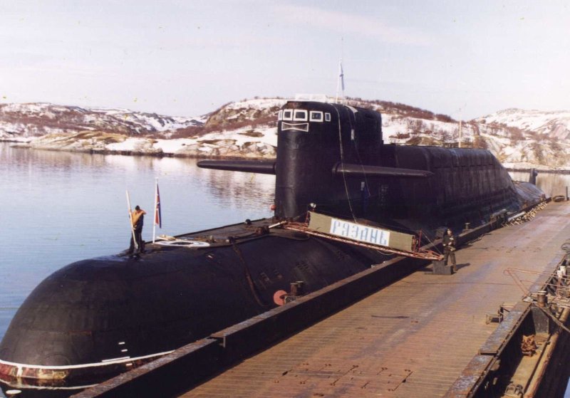 К-44 «Рязань» проекта 667бдр «кальмар»