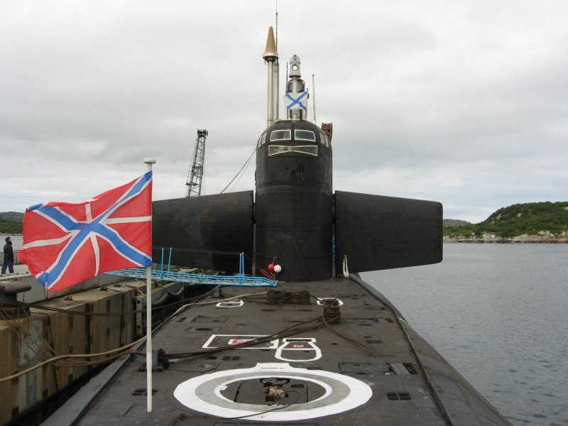 Подводная лодка 667бдрм "Дельфин"