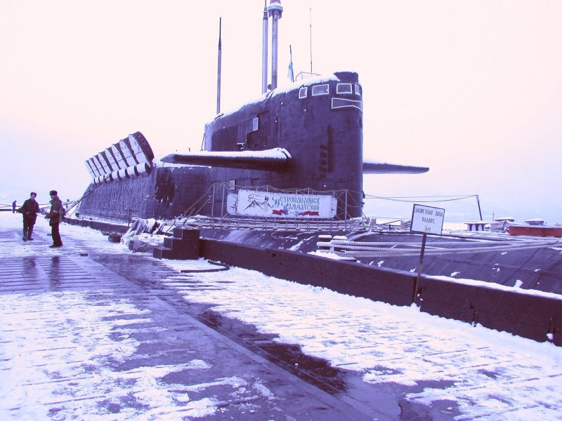 Атомная подводная лодка Петропавловск Камчатский