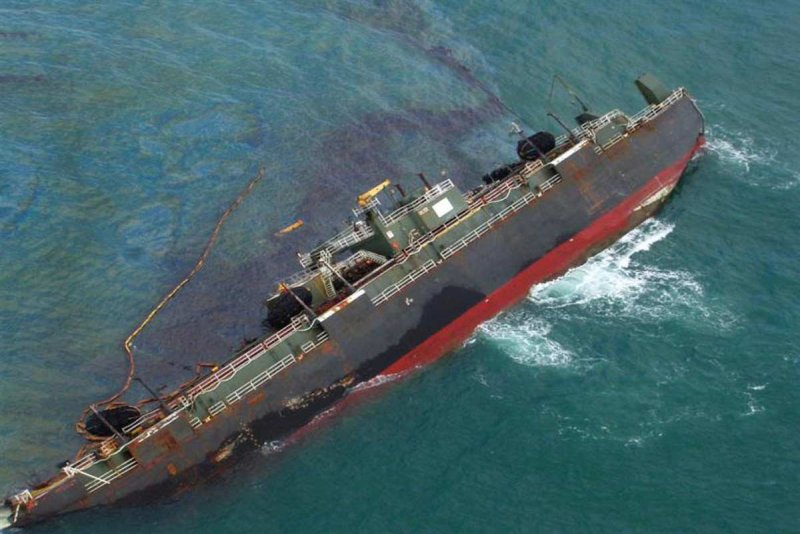 Аварии с танкерами и разливы нефти