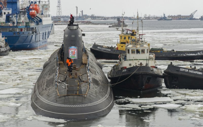 Подводная лодка 885м ясень-м