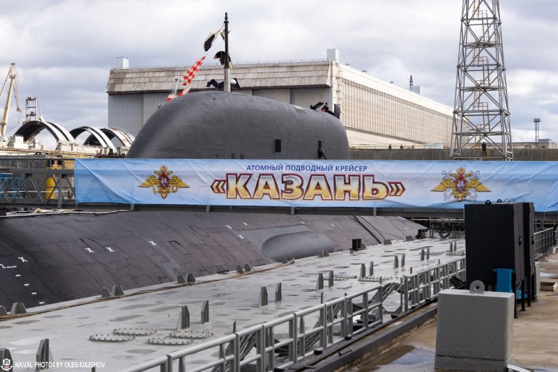 Атомный подводный крейсер к-561 Казань