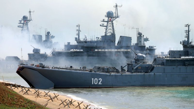 Десантные корабли ВМФ РФ Черноморского флота