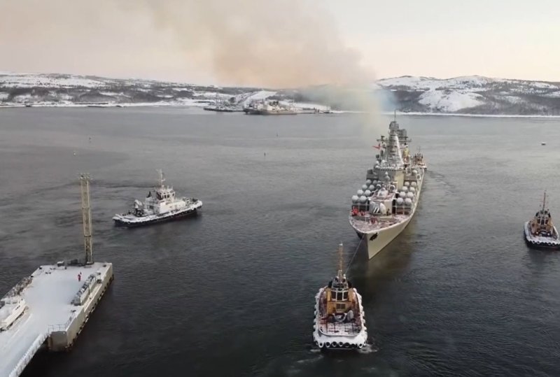 Учения в Баренцевом море 2022