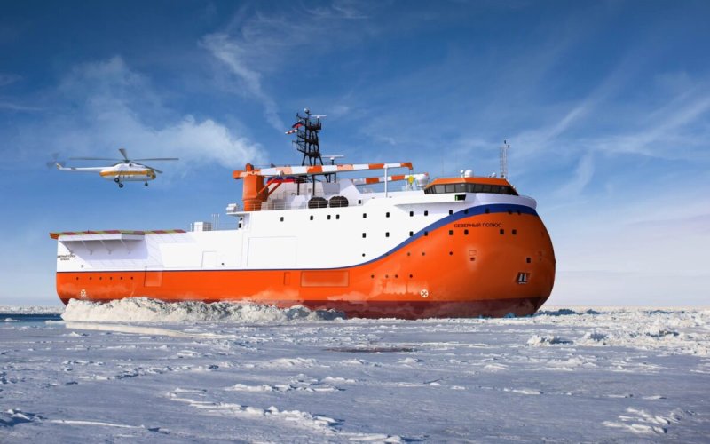 Самодвижущаяся платформа Северный полюс