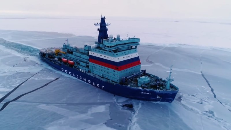 Атомный ледокол Витус Беринг