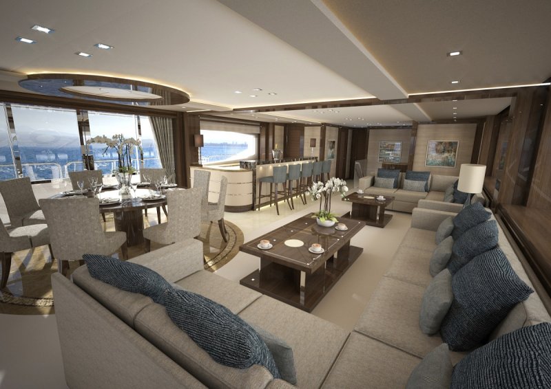 Sunseeker 155 каюты