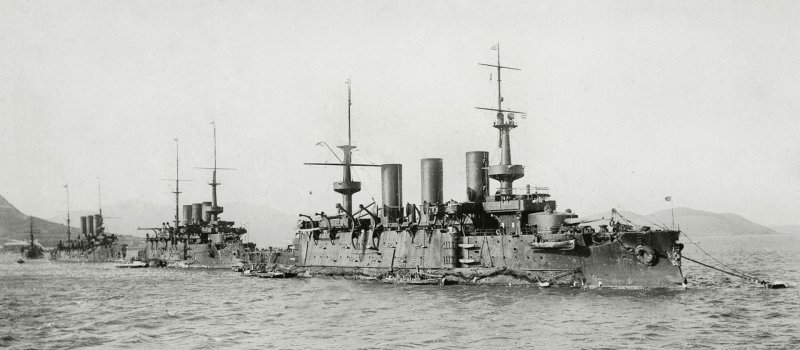Броненосец Пересвет 1904 год