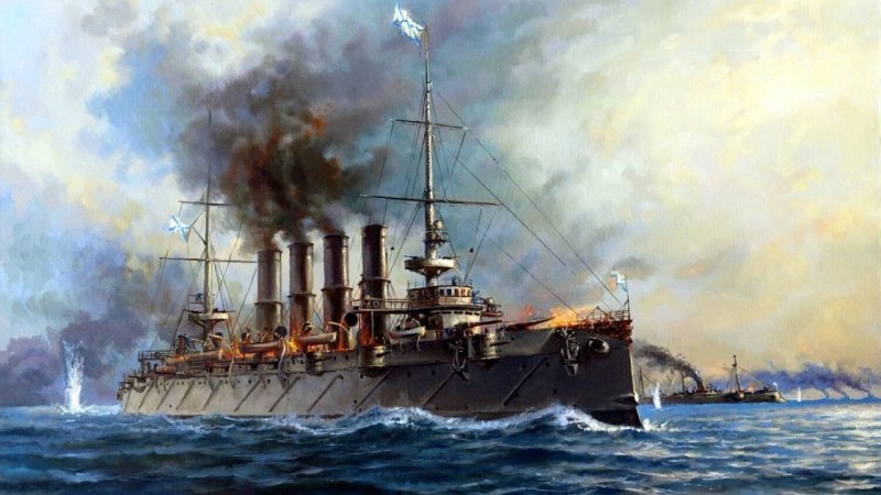 Крейсер Варяг 1904 год