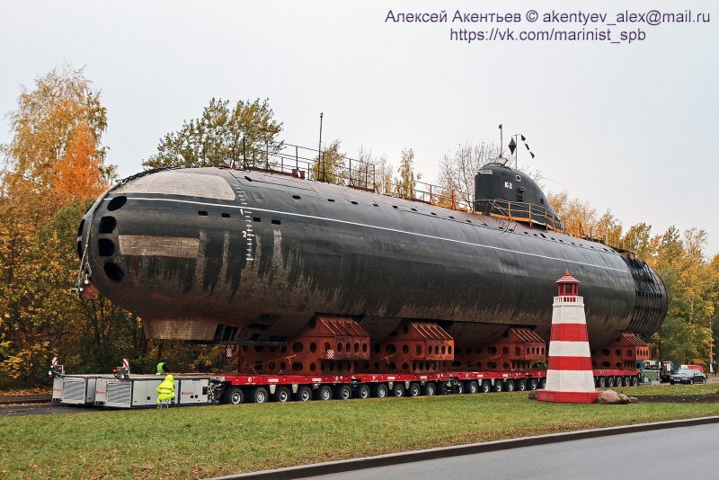 Подводная лодка к-3 Ленинский комсомол