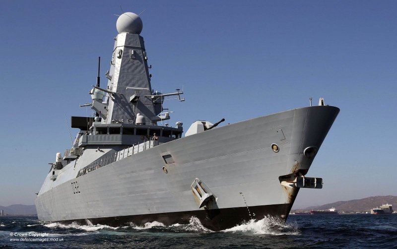Type 45 daring Destroyer