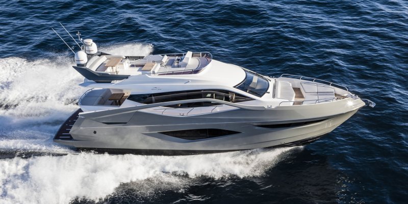 Azimut 62 моторная яхта с флайбриджем салон