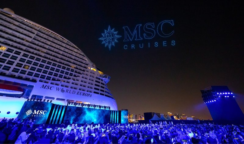 Океанский лайнер MSC