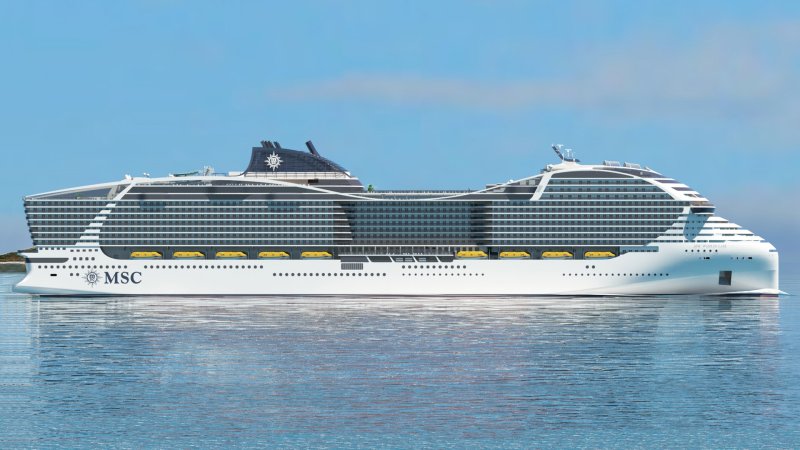 Лайнер MSC World Europa New ship 2022
