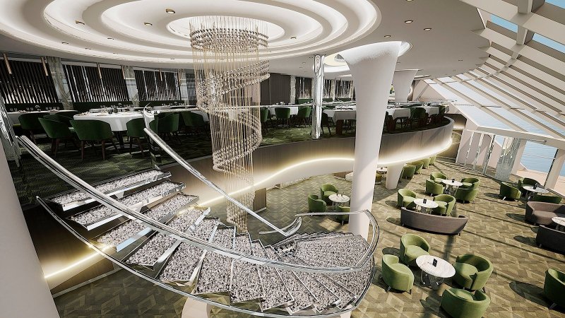 MSC World Europa внутри