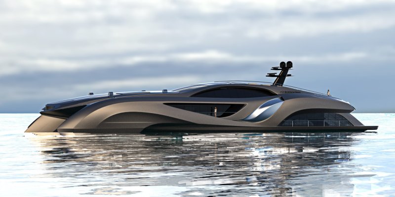 Суперяхта xhibitionist от Gray Design