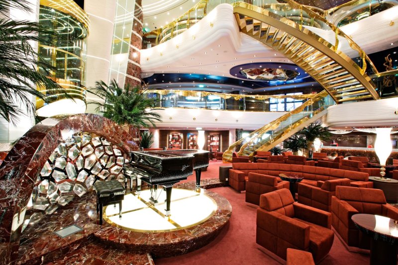 MSC splendida 5 круизный лайнер