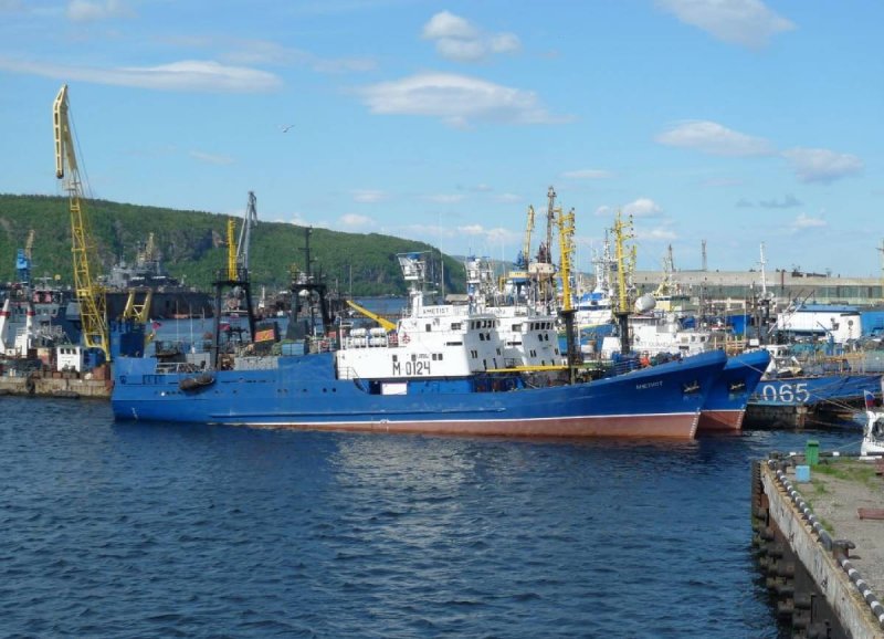 Мурманск рыболовецкий флот