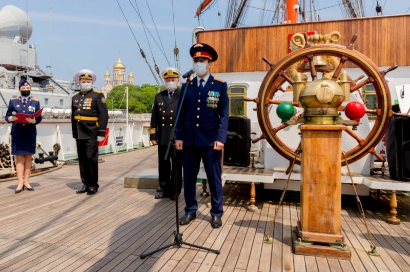 Барк Седов 12 июня 2021