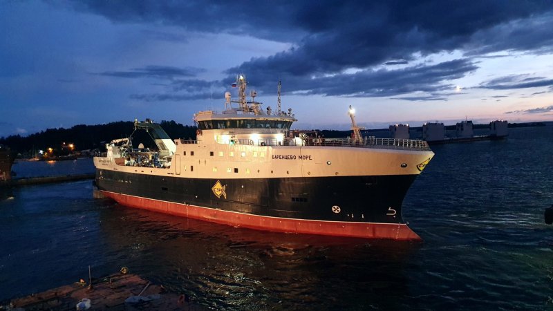 Судно Баренцево море проекта кмт01