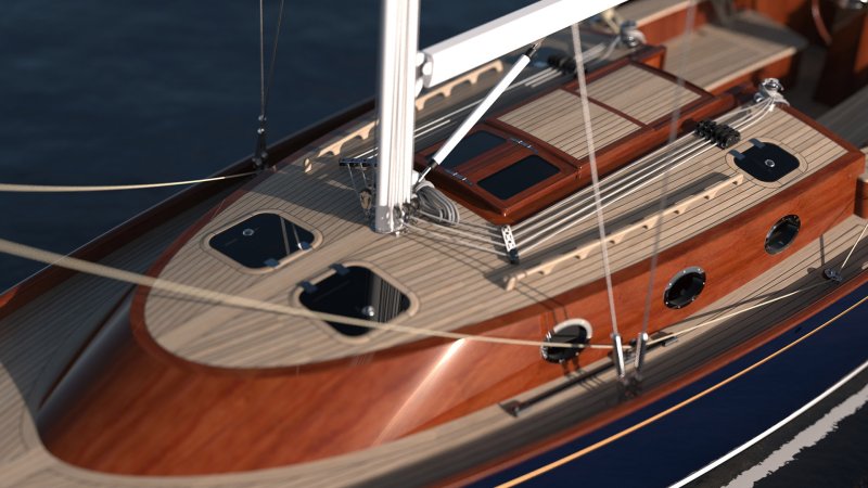 Парусная яхта Spirit 54