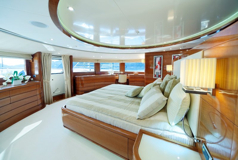 Яхта Benetti Panthera каюты