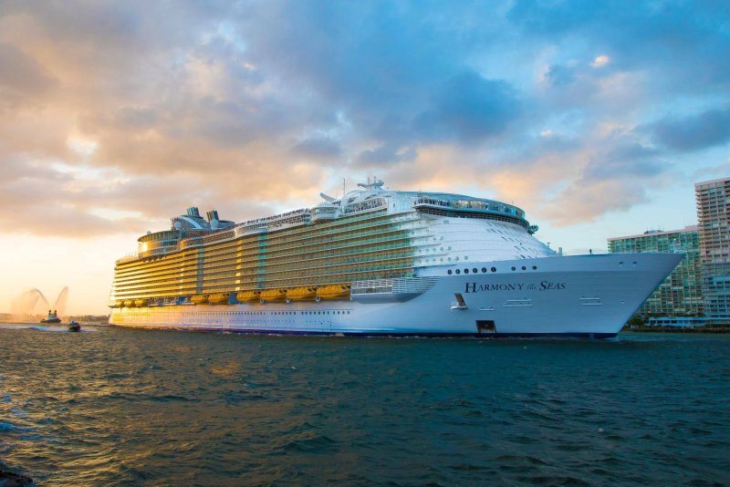 Harmony of the Seas круизный лайнер HD