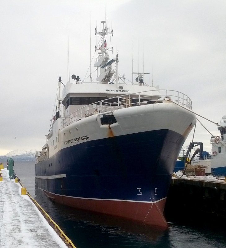 СРТМК судно остров Монерон