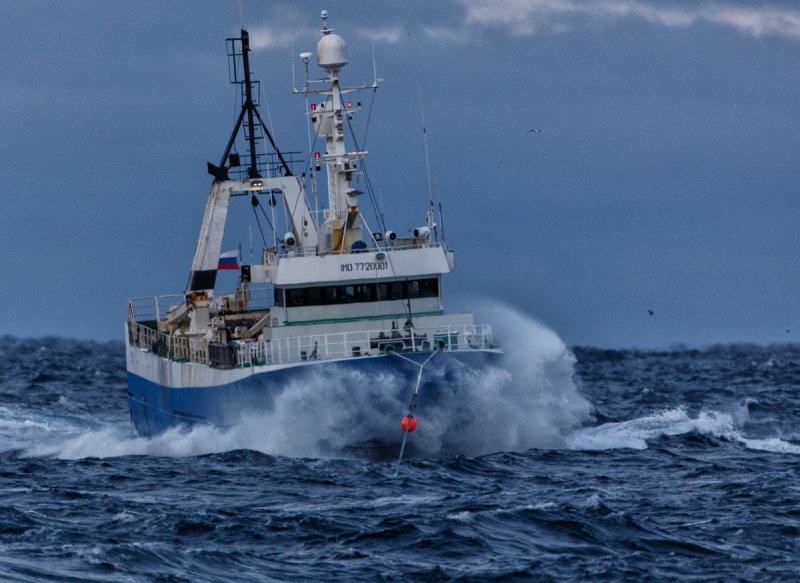 Баренцево море судно траулер