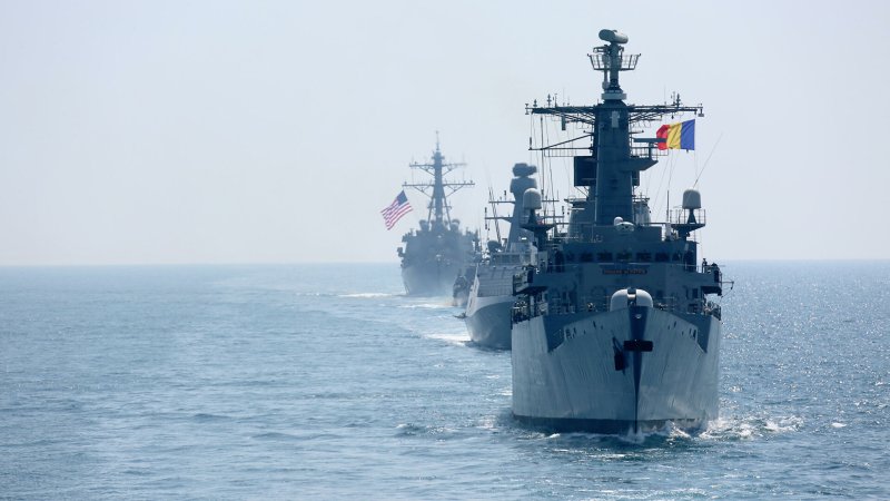 Военные корабли НАТО вошли в черное море