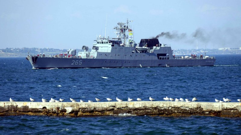 Военные учения НАТО В черном море 2021