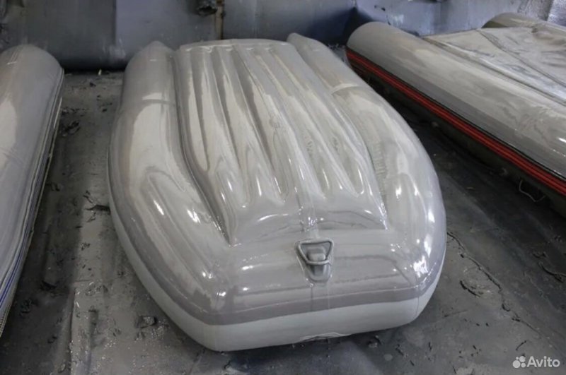 Надувная лодка флагман 380 l + покрытие эластомерным полимером