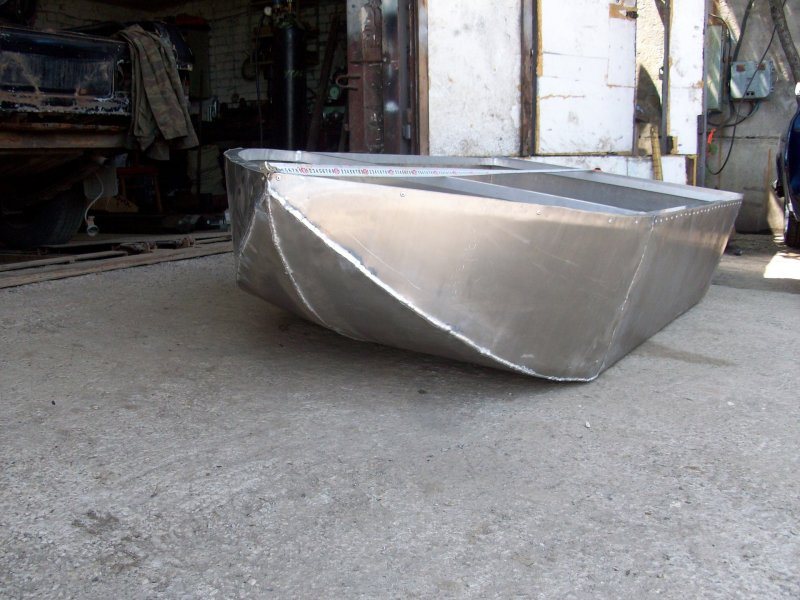 Алюминиевые лодки самоделки