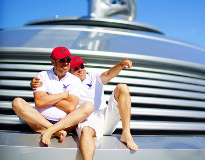 Яхта Дмитрия Пескова