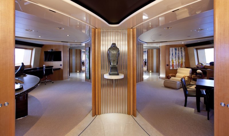 Perini Navi Falcon Yacht интерьер