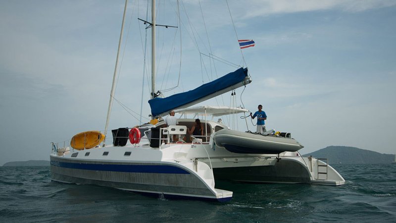 Помещения на катамаране