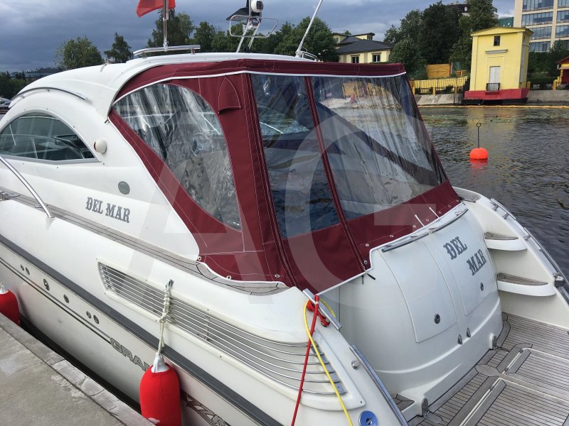 Ходовой тент на катер