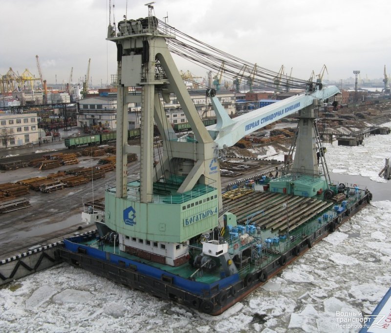 Плавкран богатырь СПБ