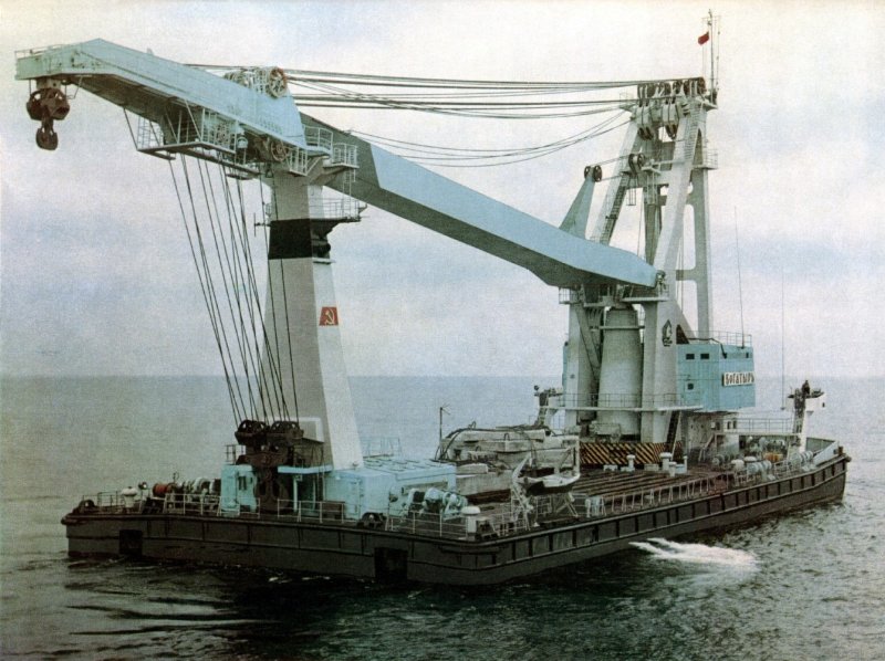 Плавкран богатырь 6