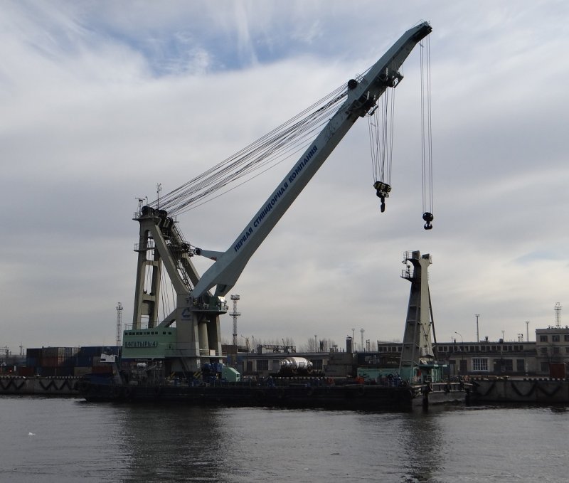 Плавкран богатырь 3