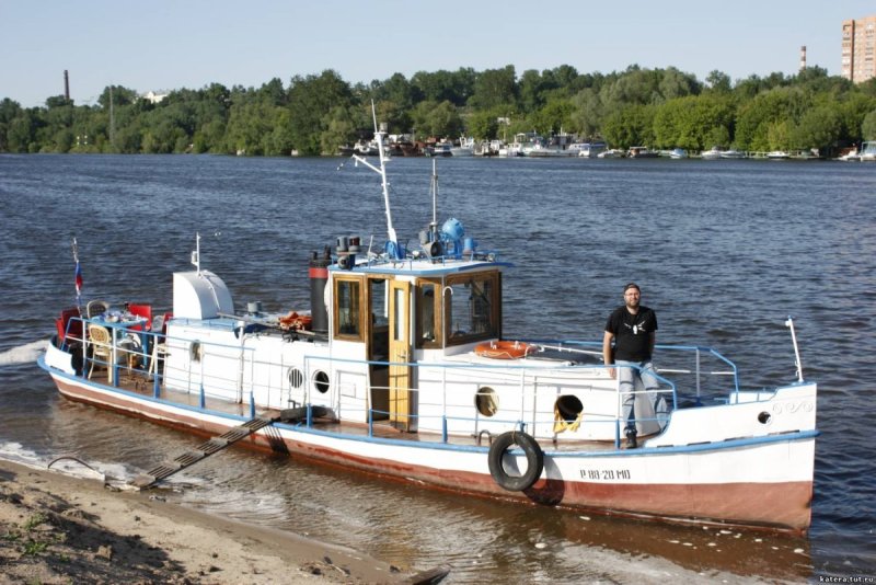 Морской бот сетеподъемник МБС-25