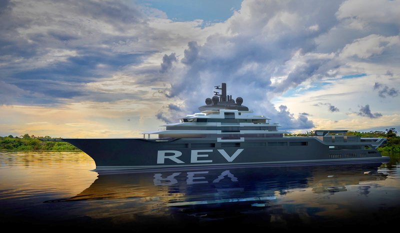 Супер-яхта «Rev Ocean»