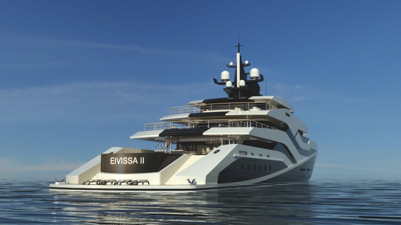 Rev Ocean яхта сбоку