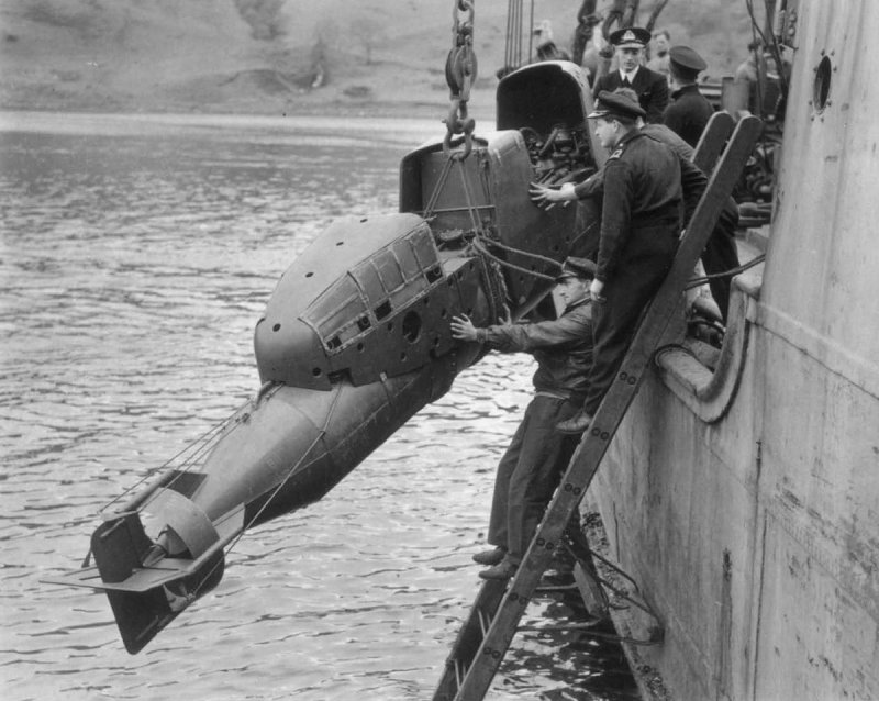 Боевые пловцы Германии второй мировой